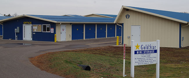 Gold Star Mini Storage on-site office